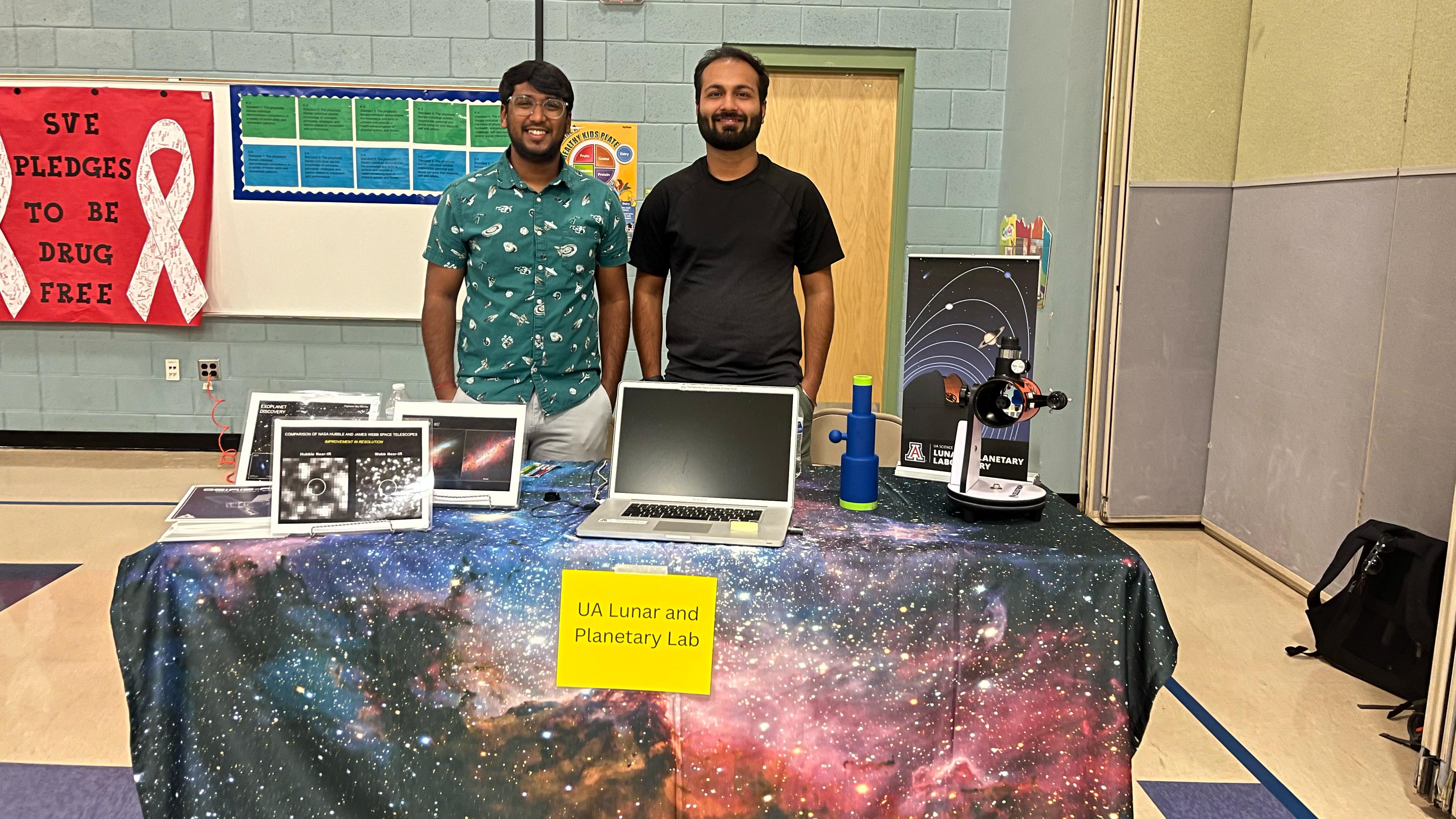  Astronomy outreach visit to the Senita Valley Elementary school